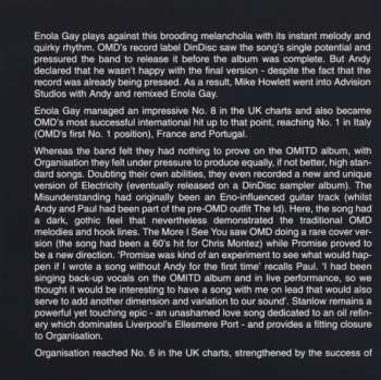 CD Orchestral Manoeuvres In The Dark: Organisation