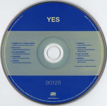 5CD/Box Set Yes: Original Album Series