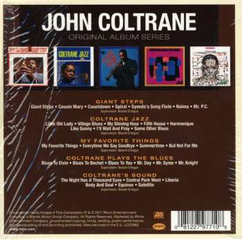 5CD/Box Set John Coltrane: Original Album Series