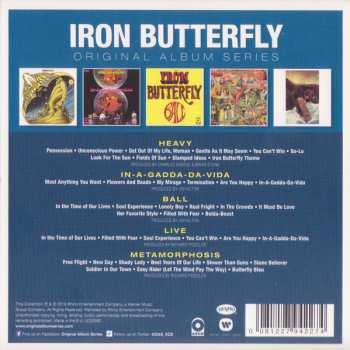 5CD/Box Set Iron Butterfly: Original Album Series