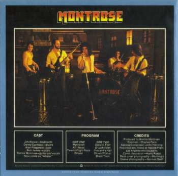 5CD/Box Set Montrose: Original Album Series