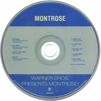 5CD/Box Set Montrose: Original Album Series