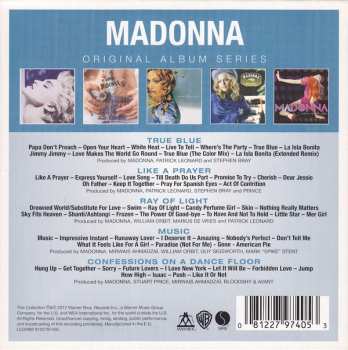 5CD/Box Set Madonna: Original Album Series