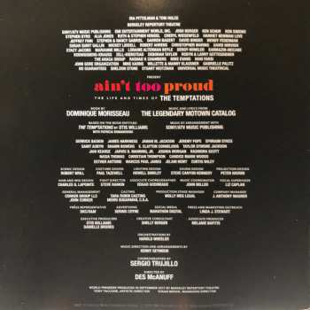 CD Original Broadway Cast of Ain't Too Proud: Ain't Too Proud: The Life & Times Of The Temptations (Original Broadway Cast Recording)