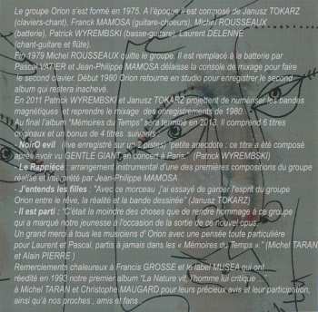 CD Orion: Mémoires Du Temps