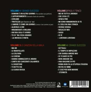 4CD/Box Set Ornella Vanoni: Oggi Le Canto Così Vol. 1, 2, 3, 4
