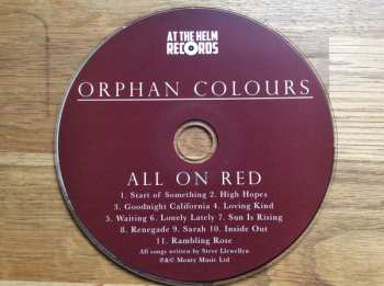 CD Orphan Colours: All On Red