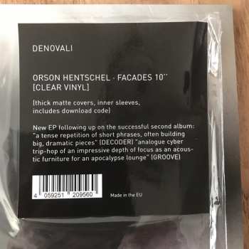 LP Orson Hentschel: Facades CLR