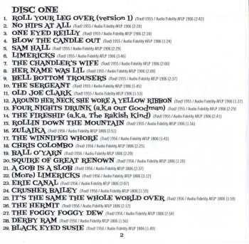 2CD Oscar Brand: Roll Your Leg Over: Bawdy Songs And Backroom Ballads, 1955-1958