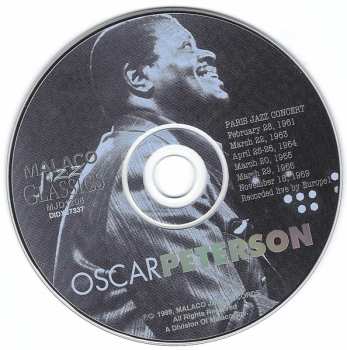 CD Oscar Peterson: Paris Jazz Concert
