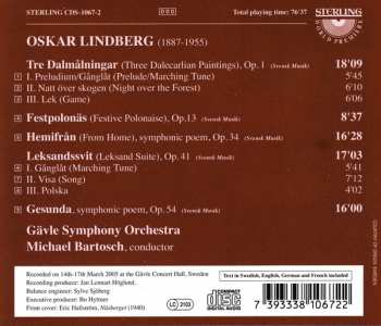CD Oskar Lindberg: Tre Dalmålningar • Festplonäs • Hemifrån • Leksandssvit • Gesunda