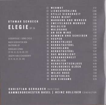 CD Kammerorchester Basel: Elegie