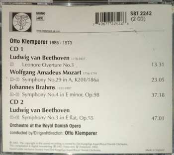 2CD Otto Klemperer: Beethoven / Mozart / Brahms