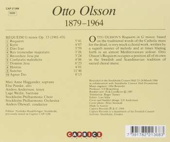 CD Otto Olsson: Requiem 