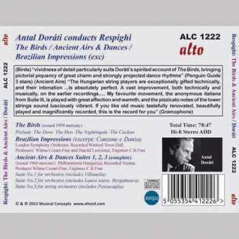 CD Ottorino Respighi: Ancient Airs & Dances, The Birds