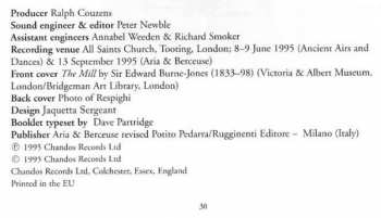 CD Ottorino Respighi: The Complete Ancient Airs & Dances (Antiche Danze Ed Arie) / Berceuse / Aria