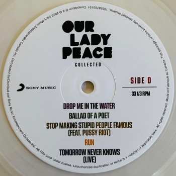 2LP Our Lady Peace: Collected: 1994 - 2022 CLR | LTD