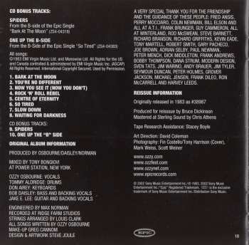 CD Ozzy Osbourne: Bark At The Moon