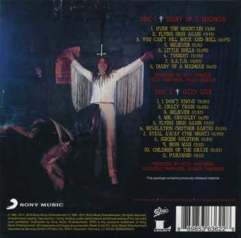 2CD Ozzy Osbourne: Diary Of A Madman