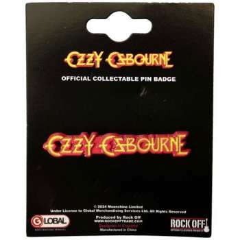 Merch Ozzy Osbourne: Button Logo Ozzy Osbourne