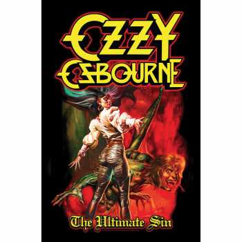 Merch Ozzy Osbourne: Textil-Poster The Ultimate Sin