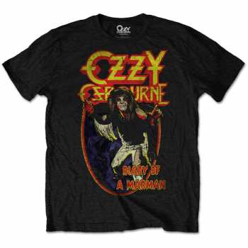 Merch Ozzy Osbourne: T-Shirt Diary Of A Mad Man 