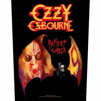 Merch Ozzy Osbourne: Rückenaufnäher Patient No. 9