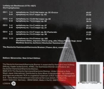 5CD Deutsche Kammerphilharmonie Bremen: The 9 Symphonies