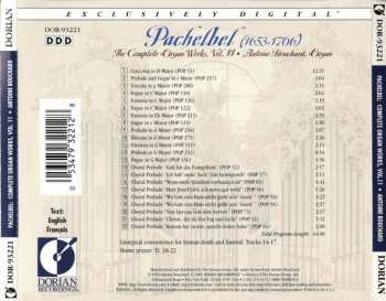 CD Johann Pachelbel: The Complete Organ Works Volume 11