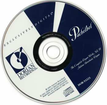 CD Johann Pachelbel: The Complete Organ Works Volume 11