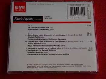 2CD Salvatore Accardo: 24 Caprices / Concertos Pour Violon