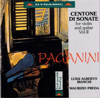 3CD/Box Set Niccolò Paganini: Centone Di Sonate For Violin And Guitar - Complete Edition