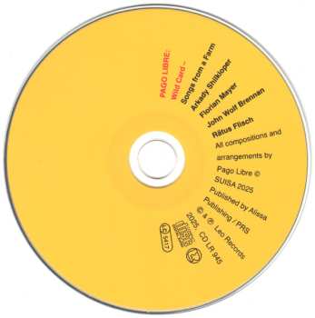 CD Pago Libre: Wild Card – Songs From A Farm