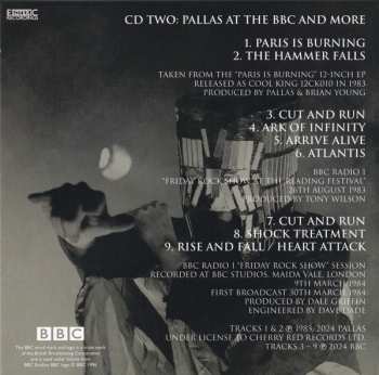 6CD/Blu-ray Pallas: Eyes In The Night (The Recordings 1981 - 1986)