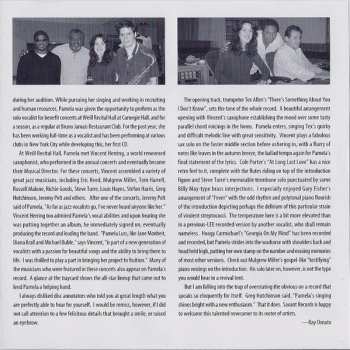 CD Pamela Luss: There's Something About You I Don't Know