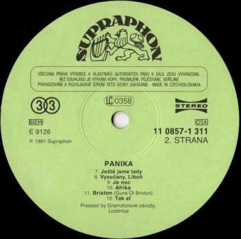 LP Panika: Panika