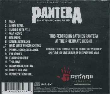 CD Pantera: Live At Dynamo Open Air 1998