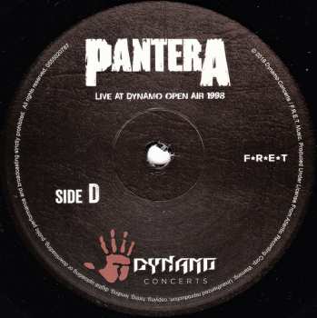 2LP Pantera: Live At Dynamo Open Air 1998