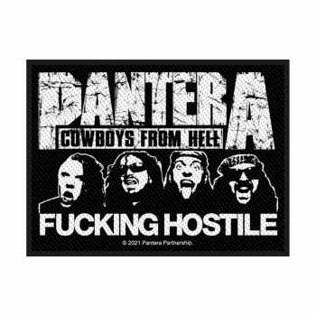 Merch Pantera: Aufnäher Fucking Hostile 