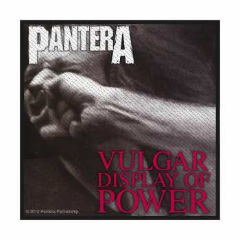 Merch Pantera: Aufnäher Vulgar Display Of Power 