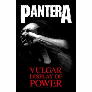 Merch Pantera: Textil-Poster Vulgar Display Of Power