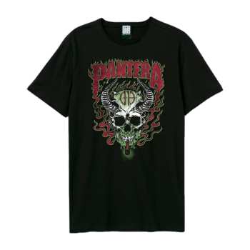 Merch Pantera: T-Shirt Fire Skull