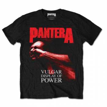 Merch Pantera: T-Shirt Red Vulgar 