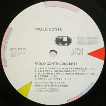 2LP Paolo Conte: Concerti