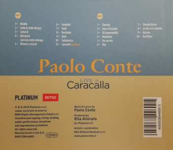 2CD Paolo Conte: Live In Caracalla