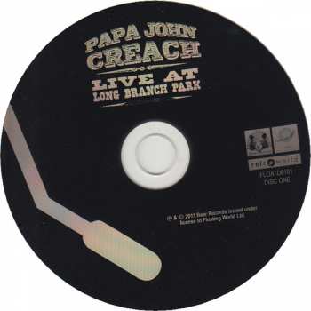 2CD Papa John Creach: Live At The Long Branch Park