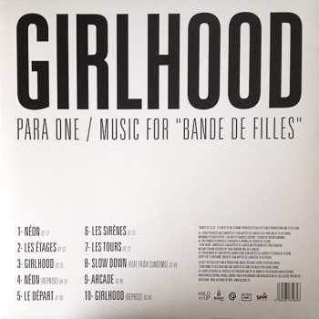LP/CD Para One: Girlhood (Music For "Bande De Filles")