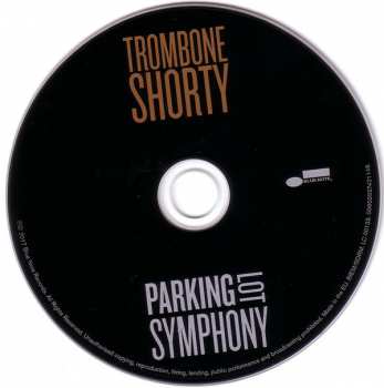 CD Trombone Shorty: Parking Lot Symphony