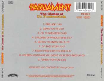 CD Parliament: The Clones Of Dr. Funkenstein