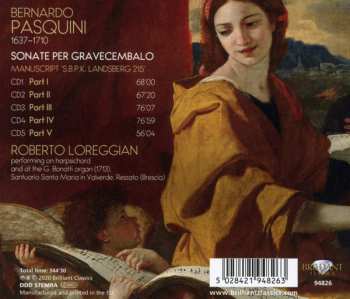 5CD Roberto Loreggian: Sonate Per Gravecembalo